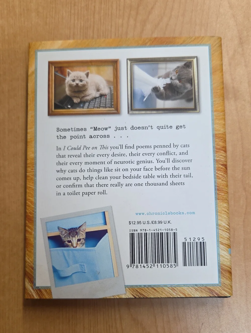 Cat High The Yearbook, I Could Pee On This poems, A Cats Little Instruction Book